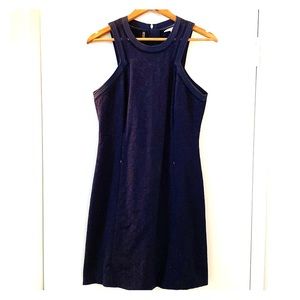 Rebecca Taylor Navy sleeveless dress with pockets